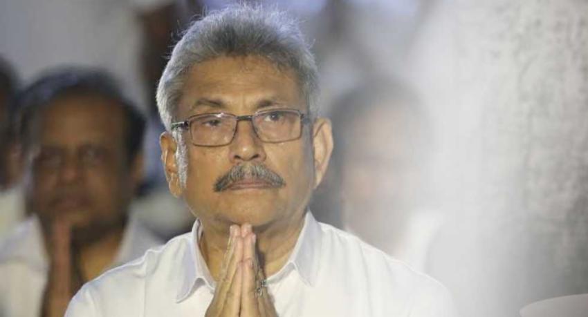 ගෝඨාභය රාජපක්ෂ ගොනු කළ මෝසමේ දින ගැටළුවක්